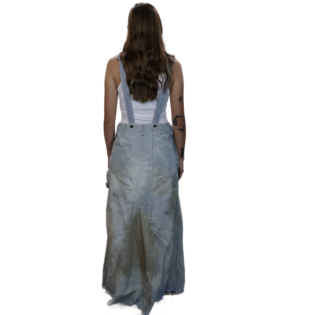 We The Free People Overalls Skirt