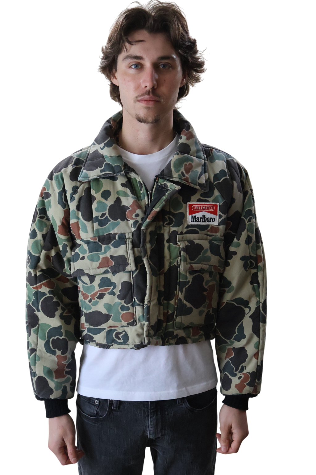 Duck Camo Marlboro Patch Coverall Jacket