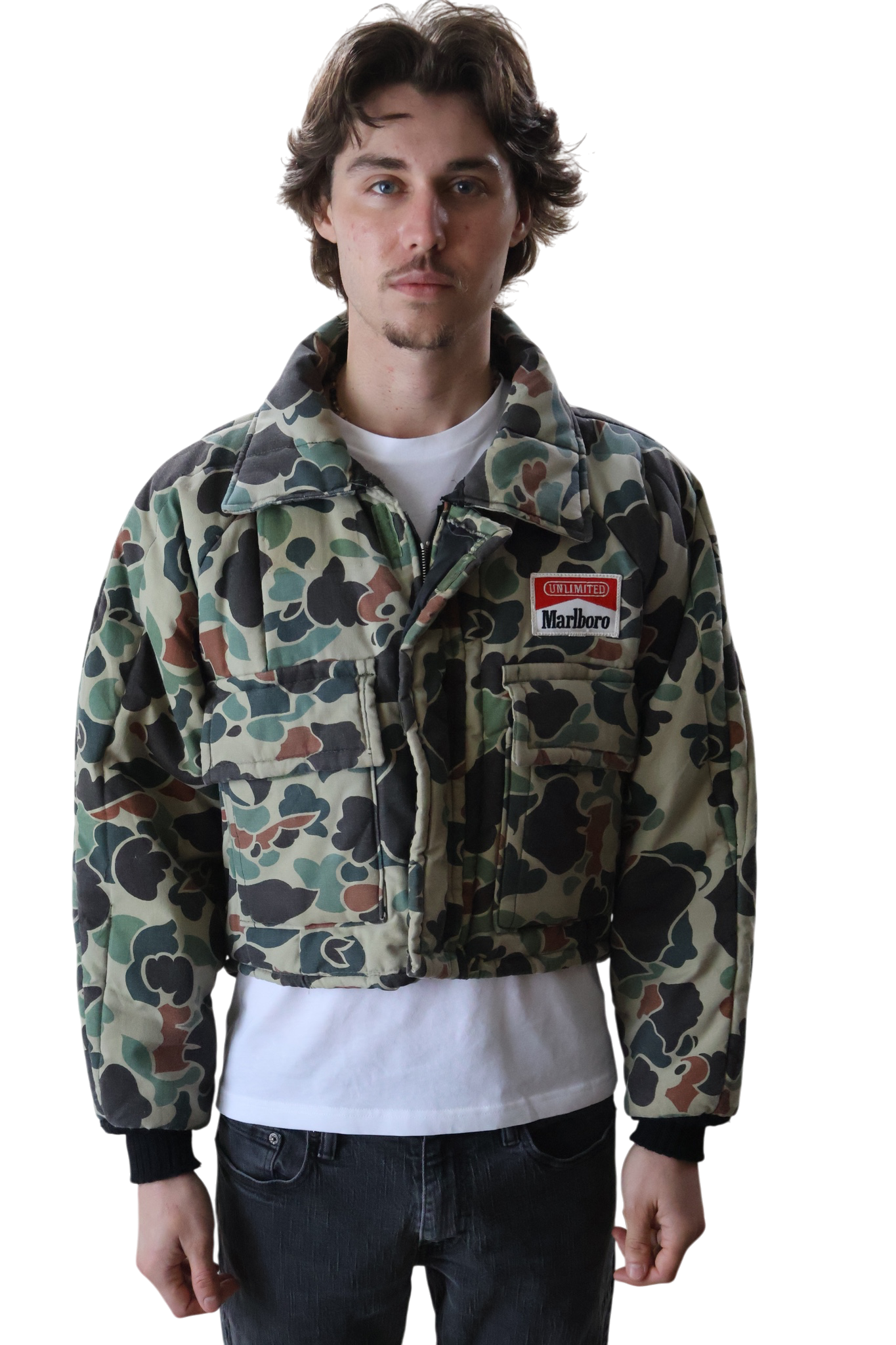 Duck Camo Marlboro Patch Coverall Jacket