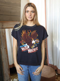 Harley Davidson 80s Cut Off Sleeve Eagle Crewneck