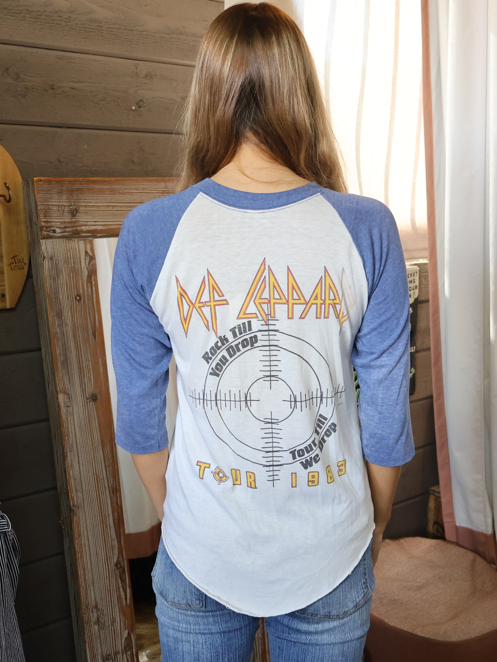 Def Leppard 80s Raglan Tee