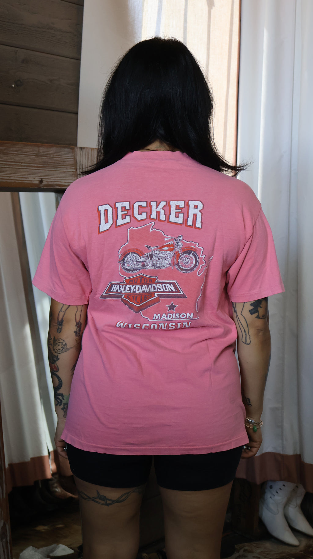 Harley Davidson Henley Tee