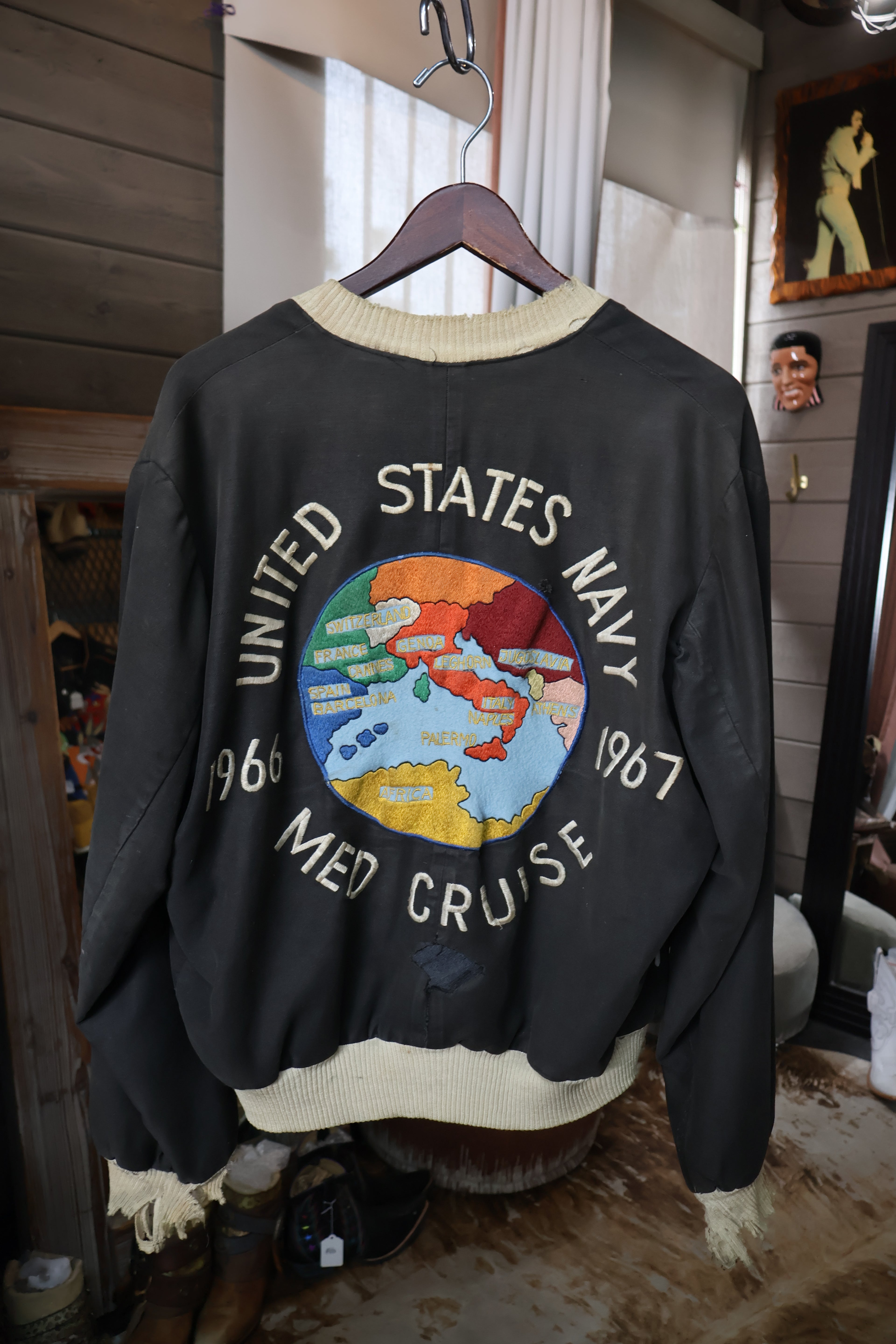 60s United States Navy Souvenir Jacket