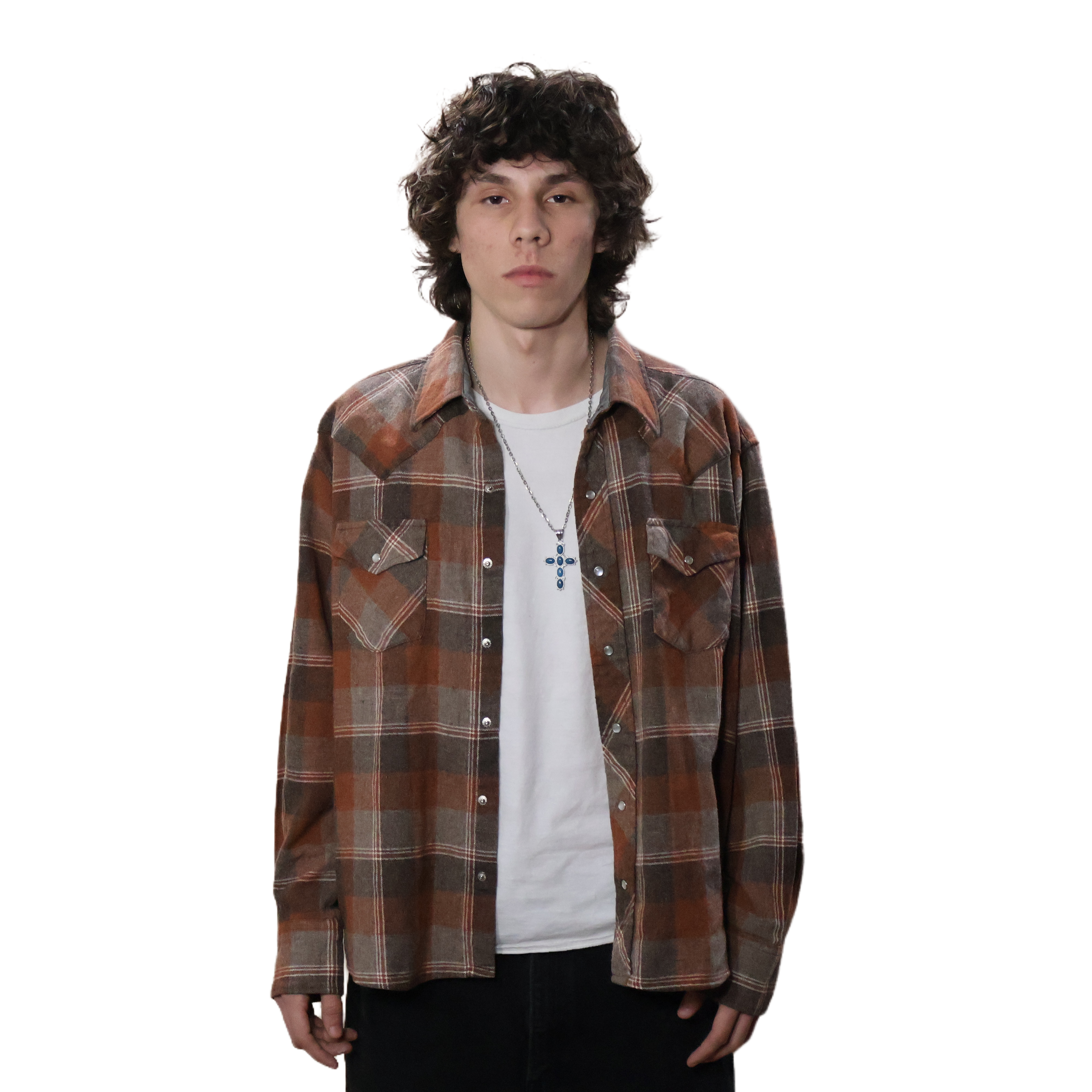 Arrow Western Wear Snap Button Flannel