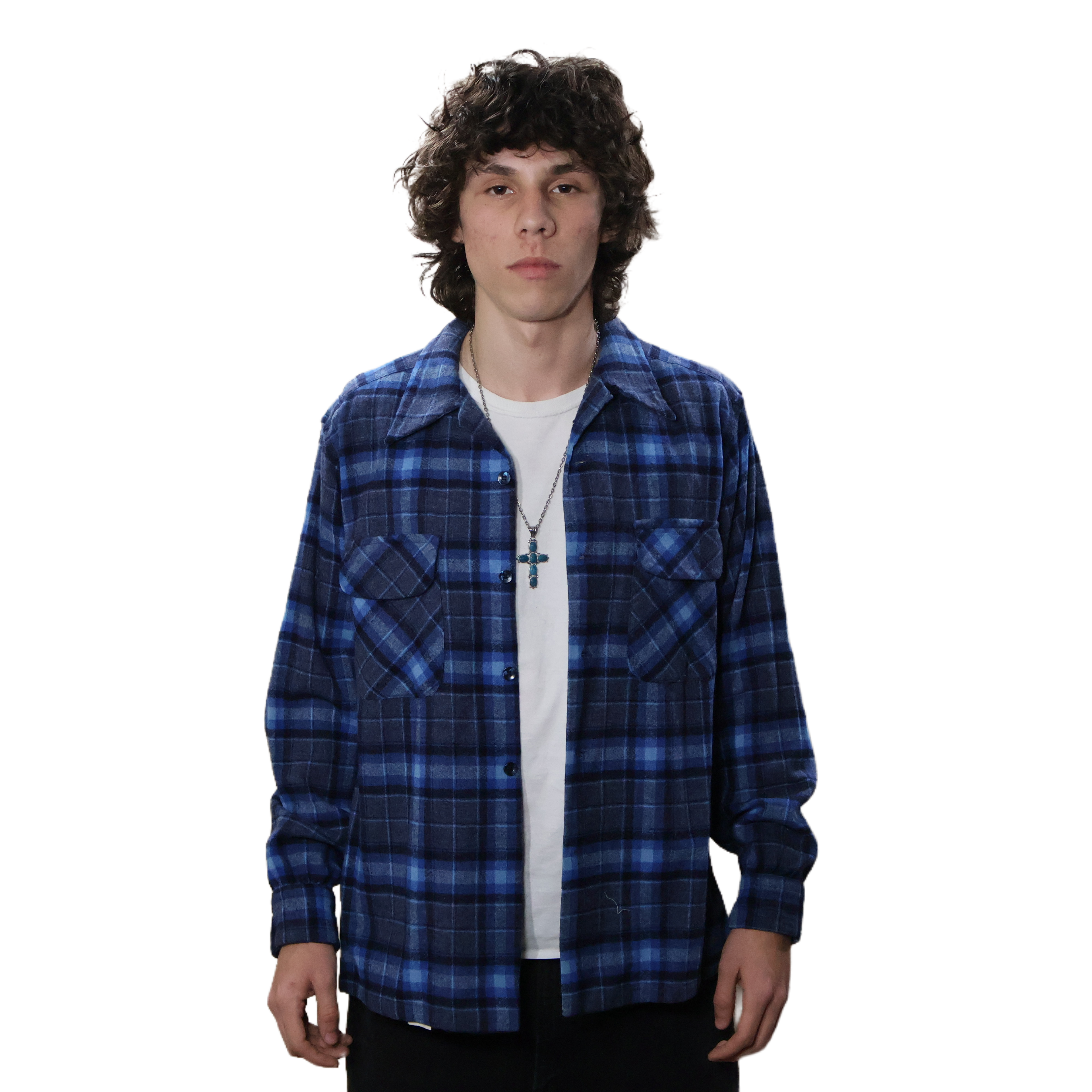 Pendleton Board Shirt Blue