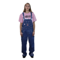 Revolt Butterfly Embroidery Overalls
